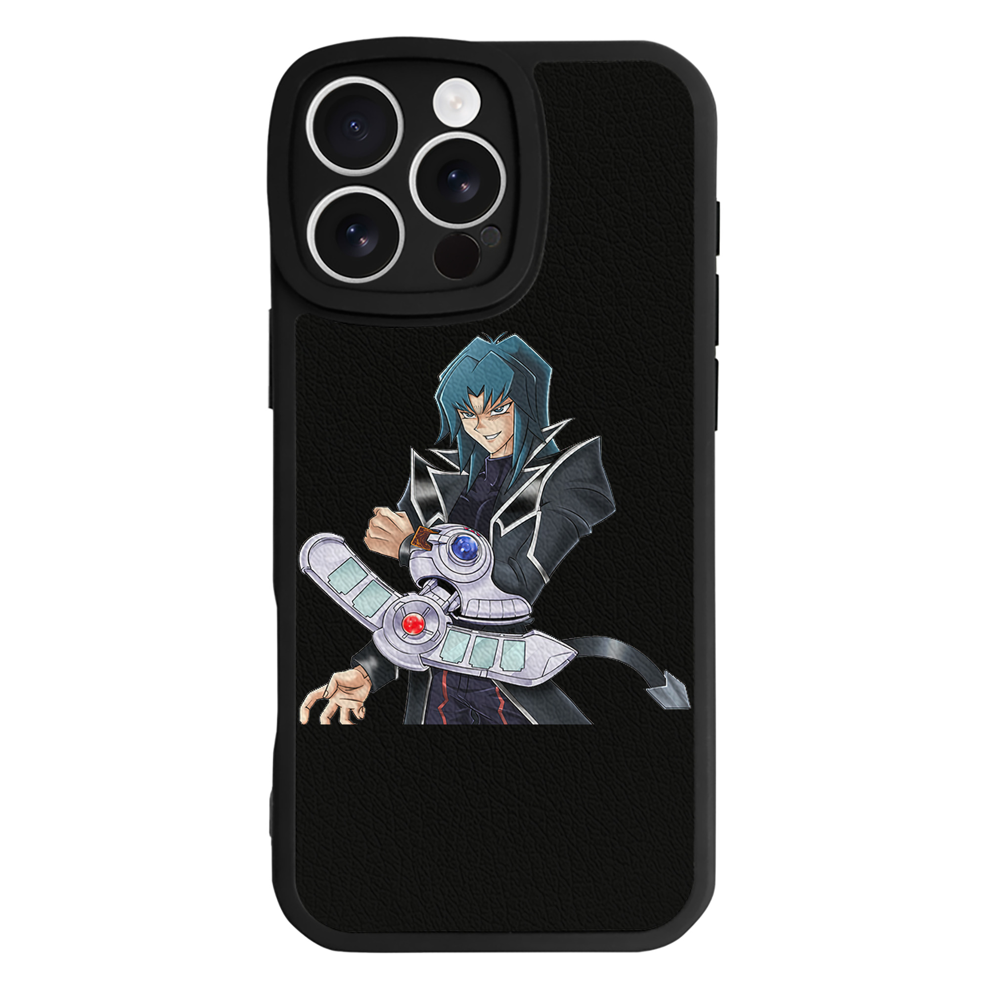 遊☆戯☆王 Yu-Gi-Oh! 【iPhone 16シリーズ対応】シリコンスマホケース（レザー調） 材質：シリコン